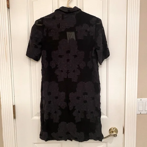 NWT Wilfred/Aritzia Blayze/Hemistiche Dress (Black, XXS) - Picture 3 of 6